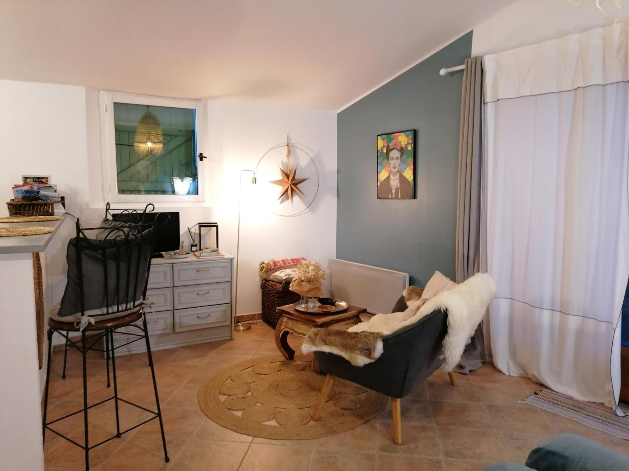 Studio Au Milieu D Une Oliveraie Le Mas De La Huppe Туррет-сюр-Лу Экстерьер фото