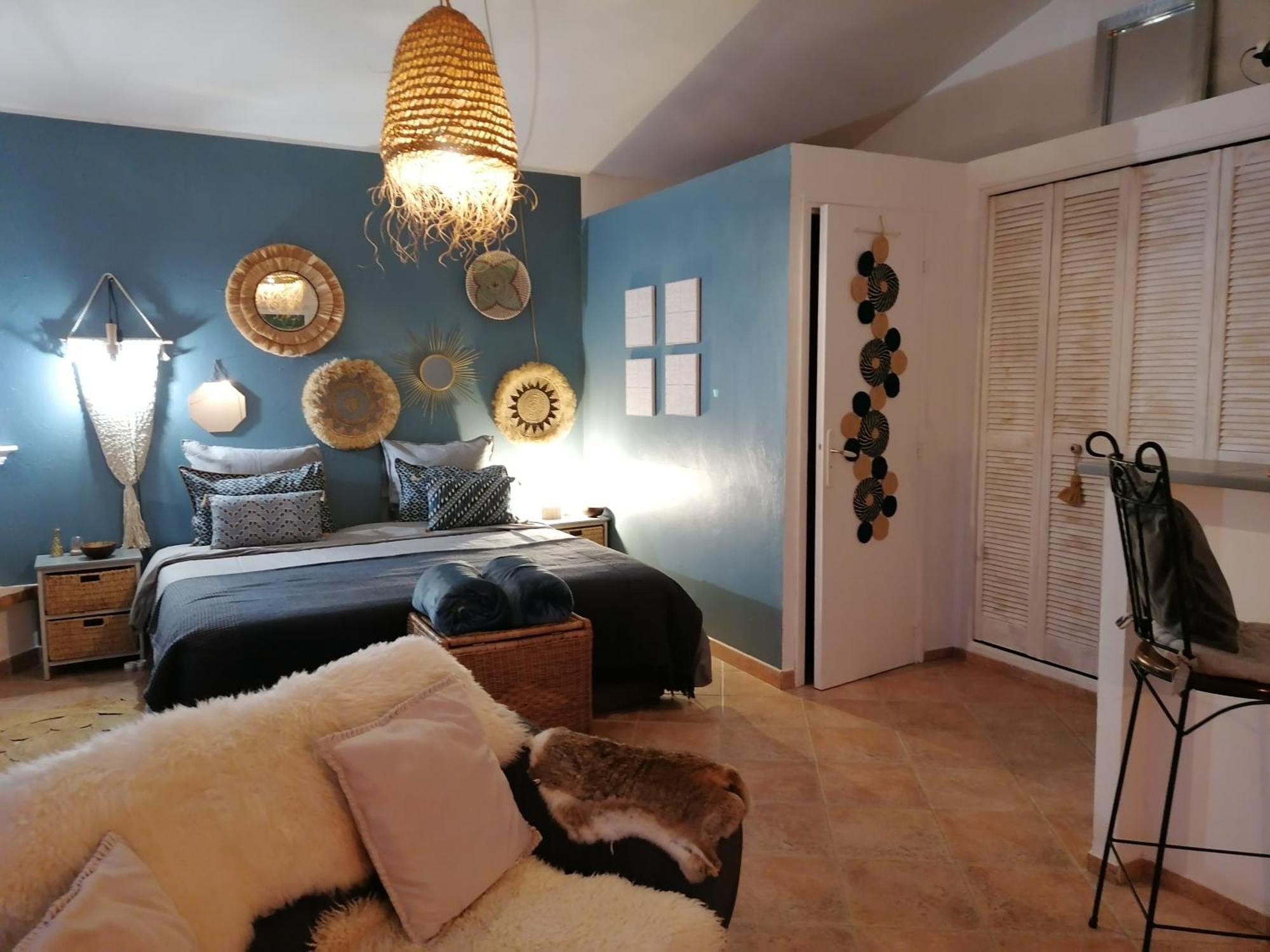 Studio Au Milieu D Une Oliveraie Le Mas De La Huppe Туррет-сюр-Лу Экстерьер фото